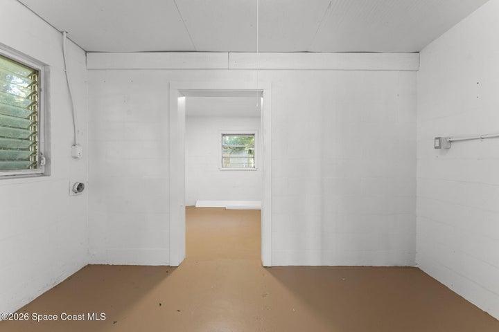 Storage Room/ laundry room