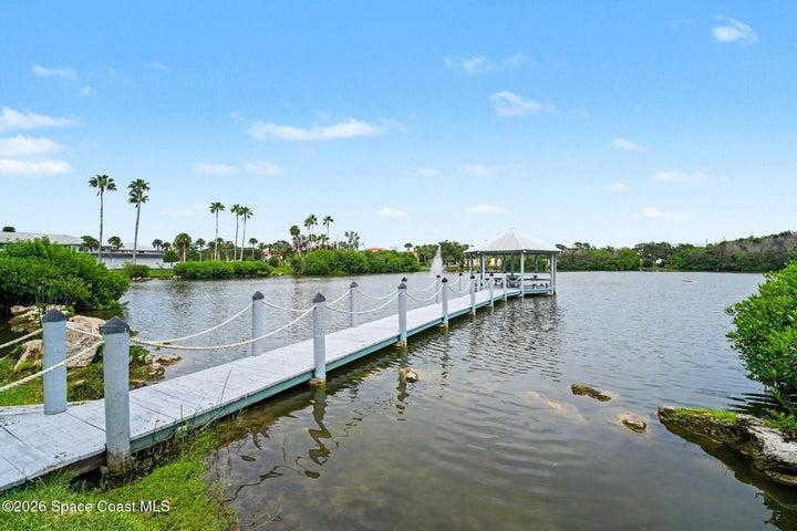Community Dock for Pond