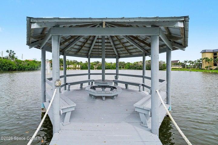 Community Dock for Pond