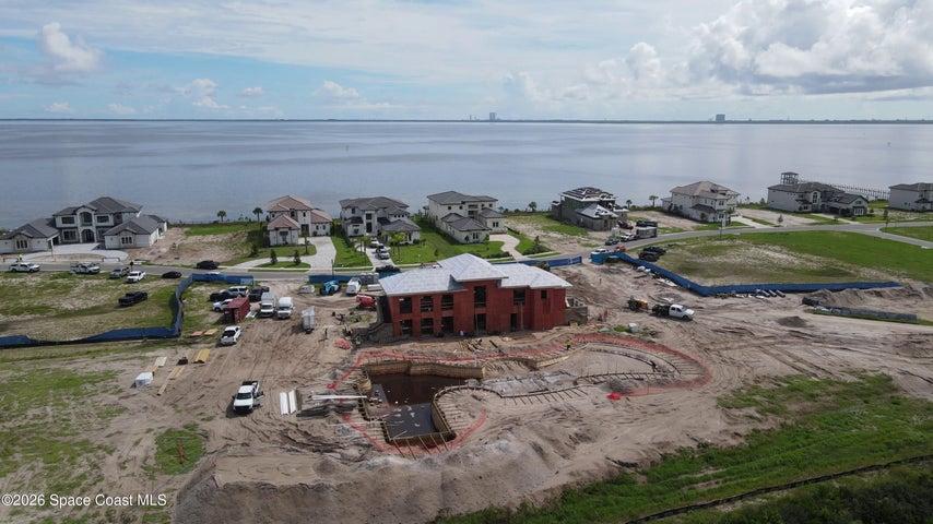 amenity center under construction