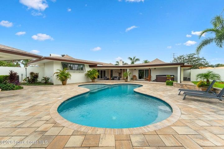 Pool and Main Residence