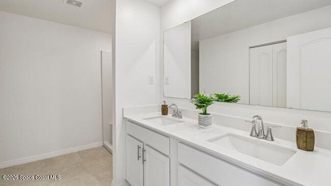 Model home - actual features may vary.