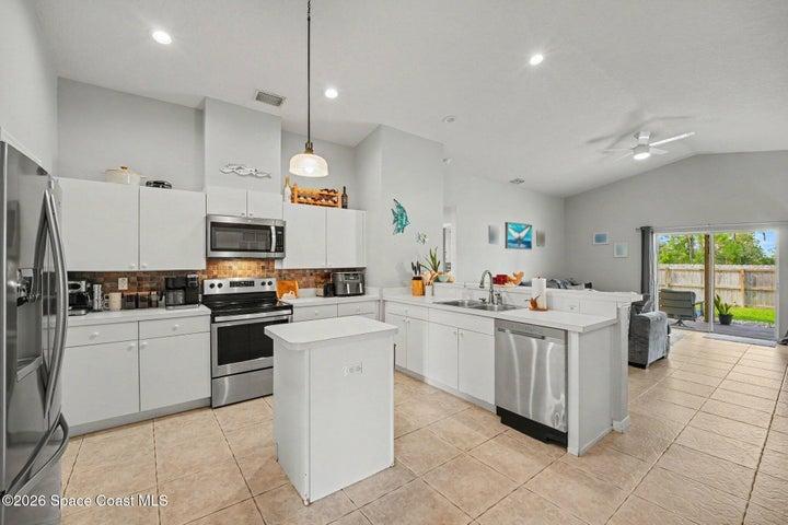 Tile Floors. Newer Appliances. Pantry.