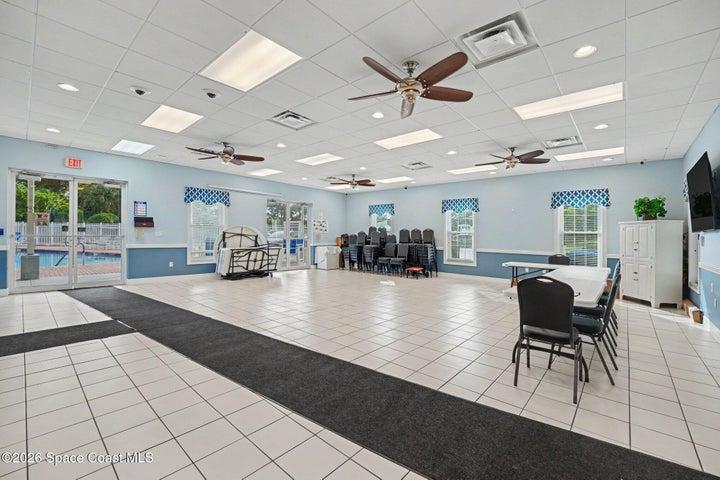 Located at the End of the Pool Area. Reservable.