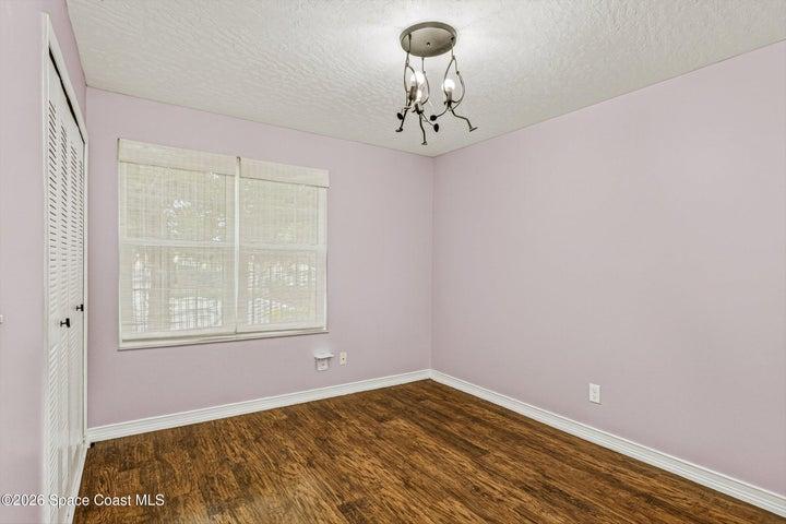 Bedroom number 3 also light & bright