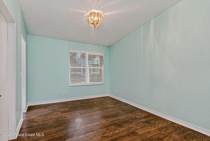 Master bedroom with private bathroom