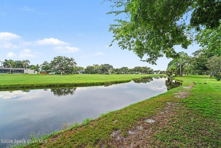 Golf Course Lake View