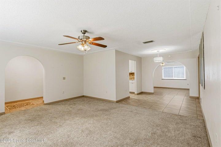 Family Room to Dining Area