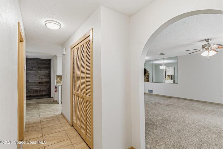 Front Entry to Family Room and Kitchen