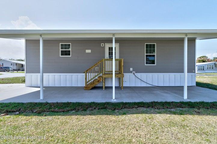 Side of house & carport