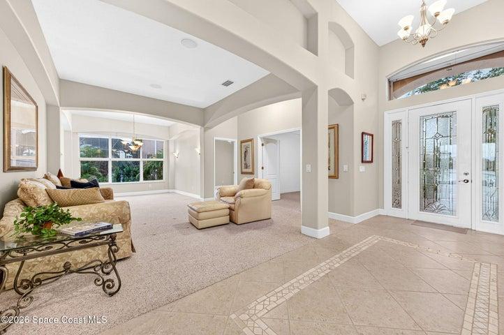 Foyer- Living area view 2