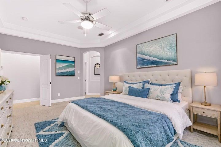 Primary bedroom - virtual photo