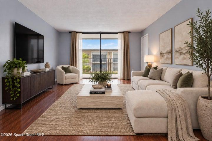 Virtually Staged Living Area