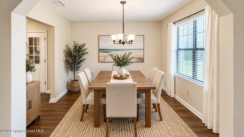 Virtual staged