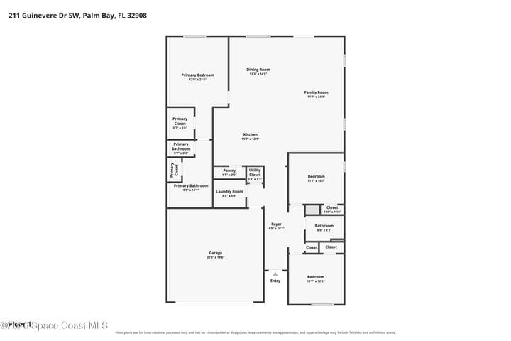 211 Guinevere Drive SW, Palm Bay, FL, 32908 photo 6