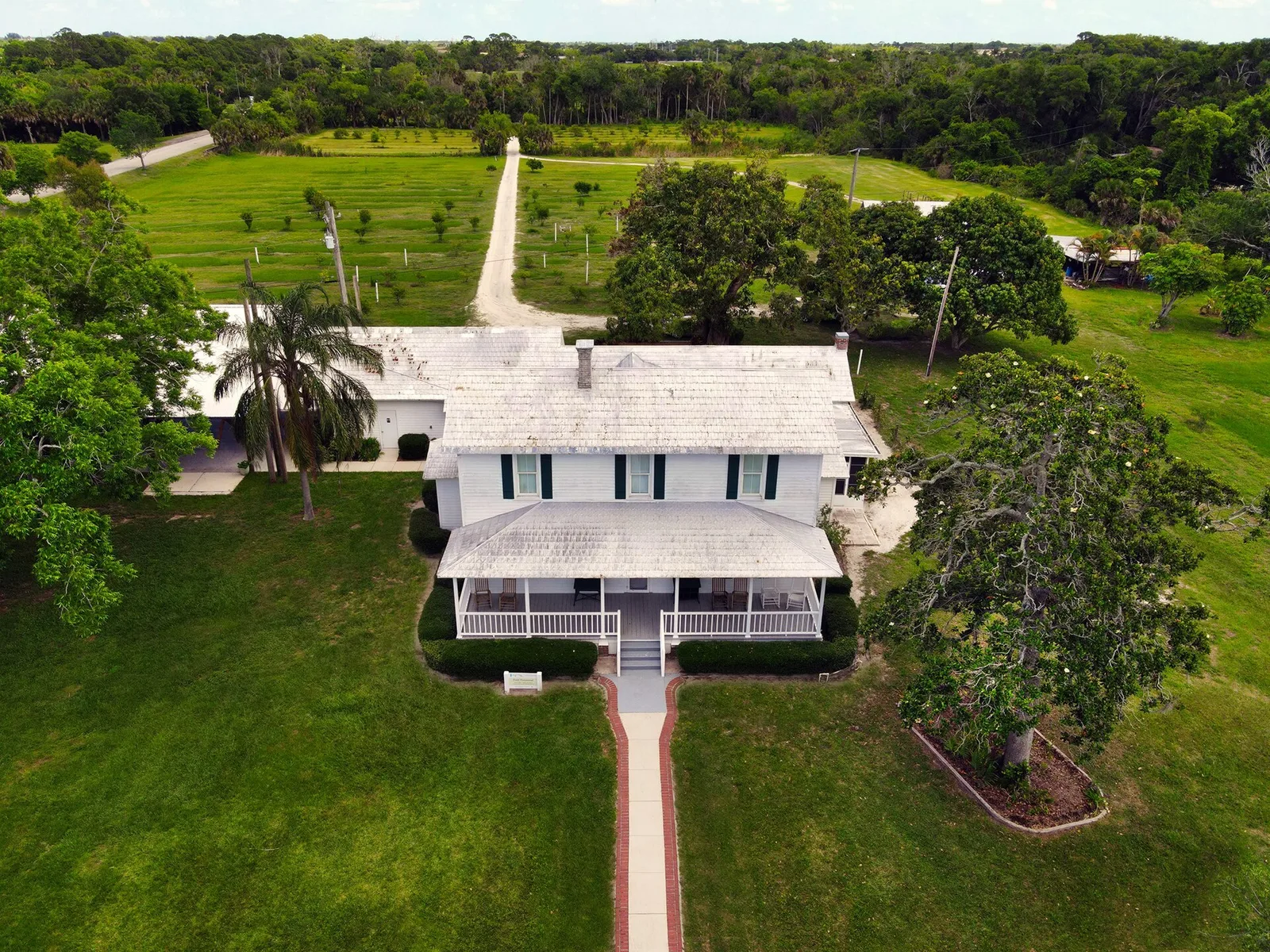 Field Manor, a preserved 1880s homestead on the Indian River, Merritt Island
